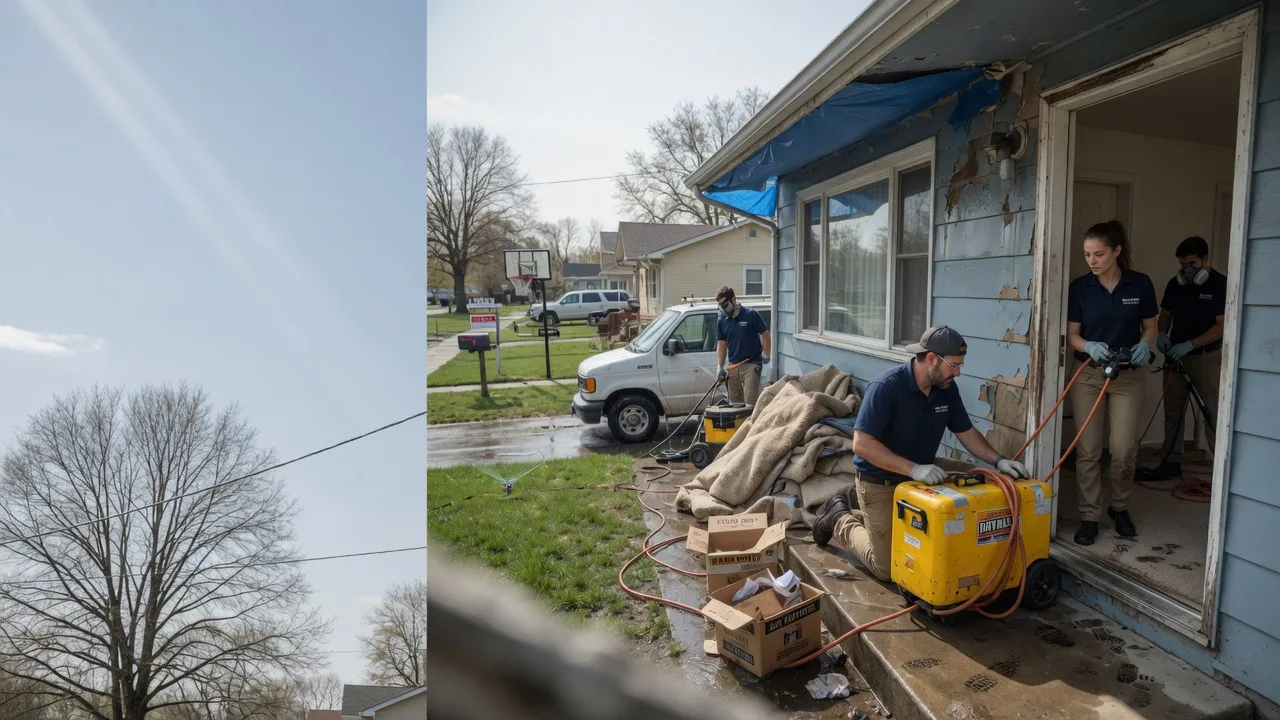 Basement Flood Cleanup in Marbury, MD near me